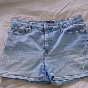 Banana Republic Blue Jean Shorts Light Wash Denim